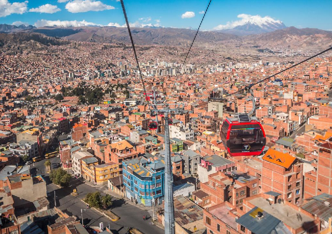 La Paz y el teleférico